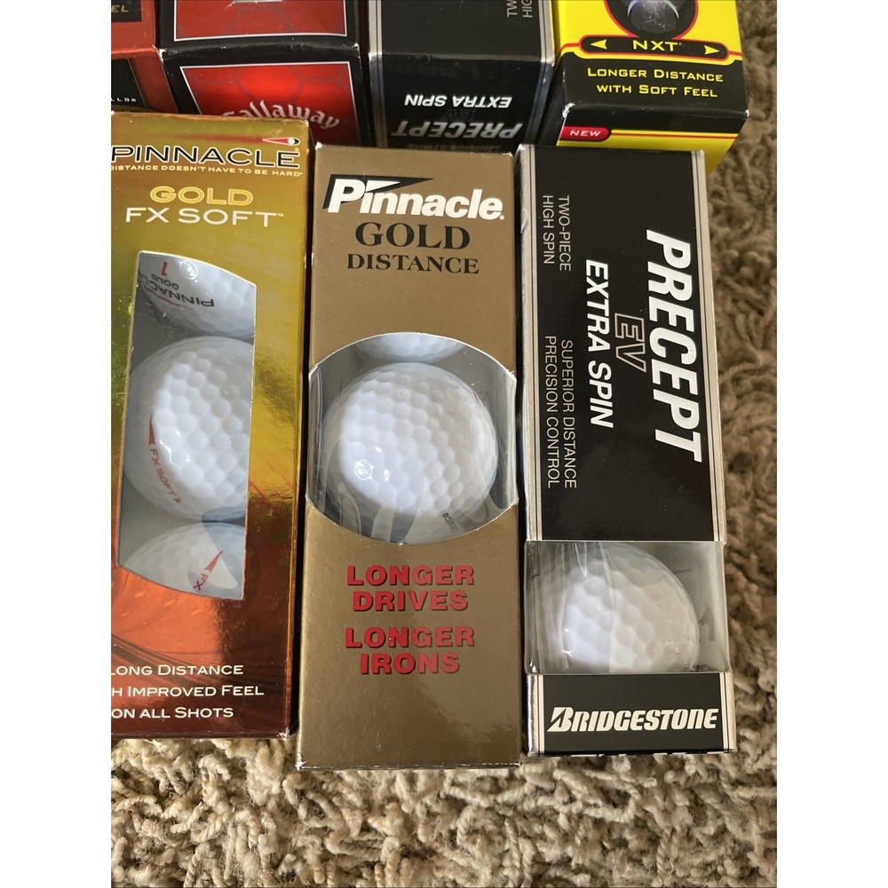 Callaway Titleist Bridgestone Golf Balls Open Box Never Used Lot of 12 Boxes - Picture 6 of 11